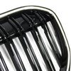 2019-2022 BMW 7 Série G11 G12 Dvojitá slabora Gloss Black Front Grill Grille Generic