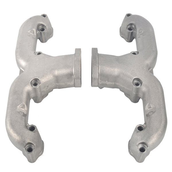 Avgasrörsgrenrör i gjutjärn passar Chevy Small Block SBC 283 305 327 1962-1963 Generic