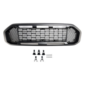 2019-2023 Ford Ranger T8 Black Front Bumper Grill Grille