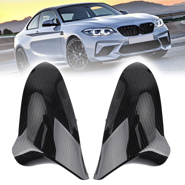 2015-2018 BMW F80 M3 Side Mirror Covers Rearview Housing Carbon Generic