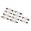 OSRAM 10PCS LETIBULNÍ ŽÁVA LAMPU C5W SV8.5 43MM 12V 5W 6413 Generic