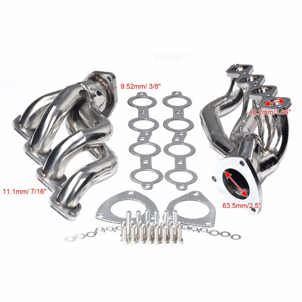 1999-2006 Chevy Silverado 1500 4.8L 5.3L Manifold Headers Generic