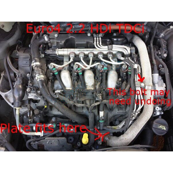 2006 Ford MK7 Transit 2.2 2.4 tdci EGR Valve Blank Plate