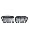 2016-2018 BMW X1 F48 F49 2PCS Glanzend Zwart Front Nier Grill Grille Generiek