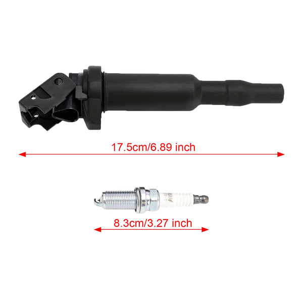 2011-2016 BMW 550xi 4.4L V8 8X Tändspole+tändstift UF592 UF-596 Generic