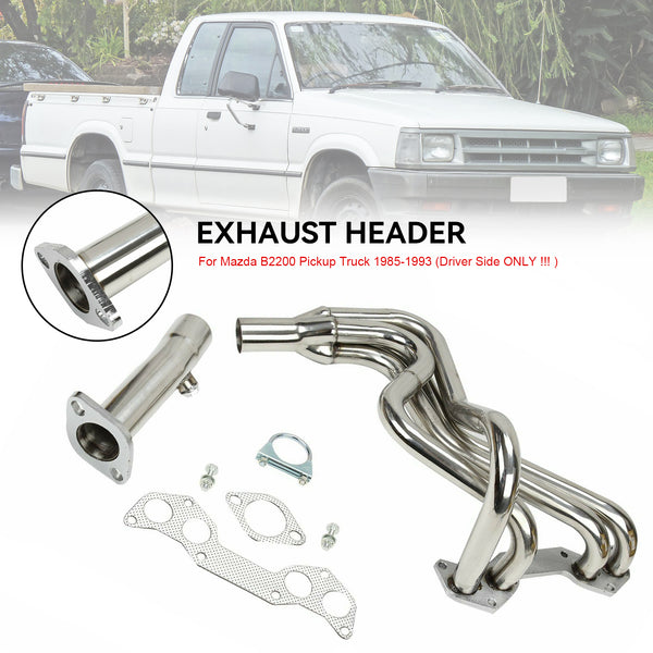 Uitlaatspruitstuk Prestaties Header Fit Mazda B2000 B2200 2.0L 2.2L 1986-1993 Generiek