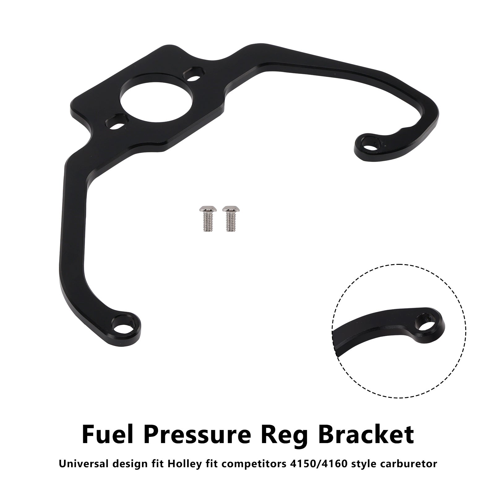 Drivstofftrykk Reg Bracket Fit Holley Fit konkurrenter 4150/4160 forgasser