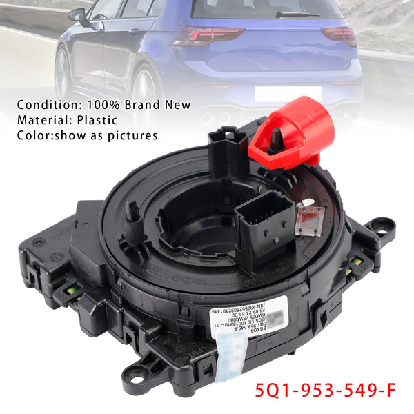 Clock Spring 5Q1953549F For VW Golf R MK8