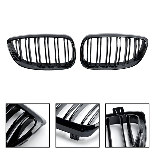 2008-2013 BMW 3-Series M3(E92/E93) Gloss Black Front Kidney Grill Grille 51137157277 51137157278 Generic