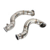 2007-2011 BMW N54 335i E90 E92 3 inch Stainless Steel Exhaust Downpipe Pipes compatible Generic