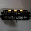 Black Front Bumper Grille Grill Fit Ford F150 2024+ With LED