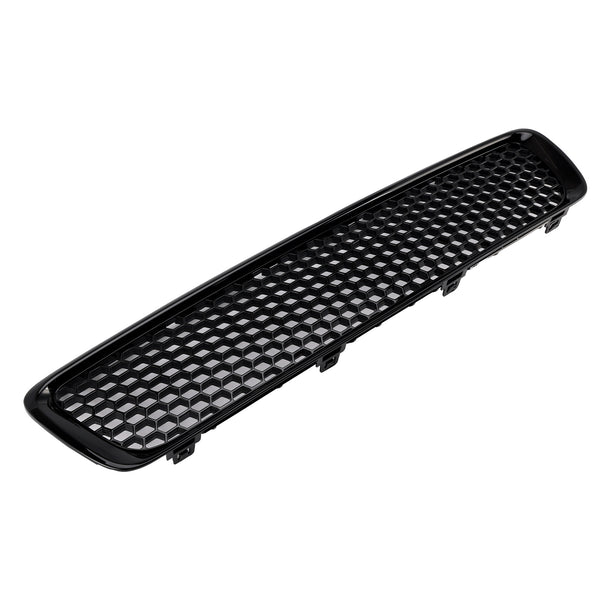 Gloss Black Front Bumper Honeycomb Grille Grill Fit Volvo S40 V50 2004-2007