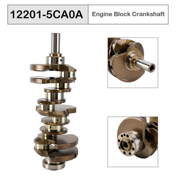 Engine Block Crankshaft VR30 for Infiniti Q50 Q60 3.0L V6 16-24 12201-5CA0A