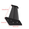 Universal Aluminum Adjustable Double Deck GT Rear Trunk Wing Spoiler Black