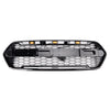 2018-2023 Ford Transit Custom Trail w/ 3led Raptor Style ne MSRT Custom Gloss Black Front Bumper Grille 2467234 Generic