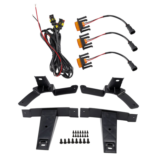 Big Horn Style Front Bumper Grill Grille Fit Dodge Ram 1500 2013-2018 Chrome