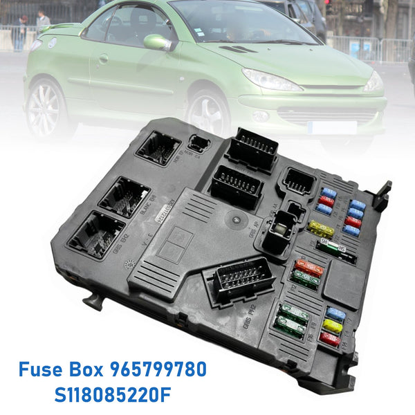 Peugeot 206 207 Citroen C2 Fuse Box BSM 9657999780 S118085220F Generic