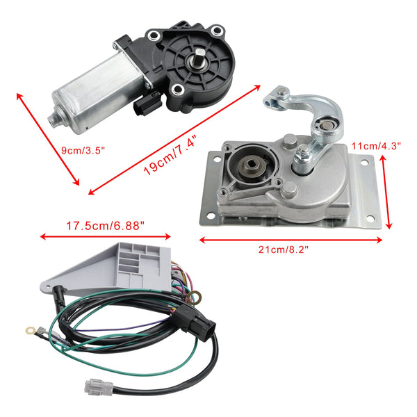 RV Step Motor Conversion Kit Replace 379769 379145 379146 379147 RV Gearbox with Motor and Control Unit Generic