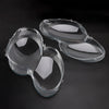 2Pcs Headlight Shell Lens Cover+Glue For Benz W230/R230 SL500 SL600 2003-08