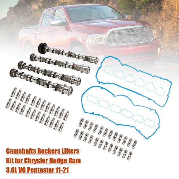 2011-2015 Dodge Durango Kamaxlar Rockers Lifters Kit 5184296AH 5184332AA Generic