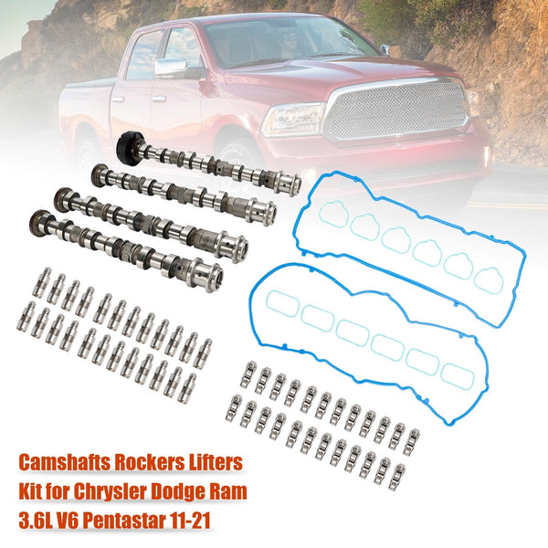 2011-2016 Chrysler Town & Country Kamaxlar Rockers Lifters Kit 5184296AH 5184332AA Generic