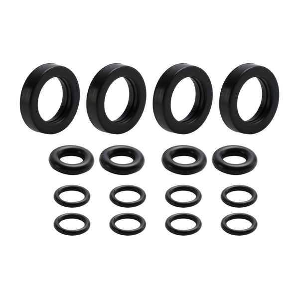 Honda Accord CRX Civic DelSol Prelude 4Pcs Fuel Injector Seal O-Ring Kit BK14H