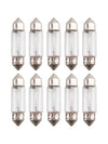 OSRAM 10PCS LETIBULNÍ ŽÁVA LAMPU C5W SV8.5 36 mm 12V 5W 6418 Generic