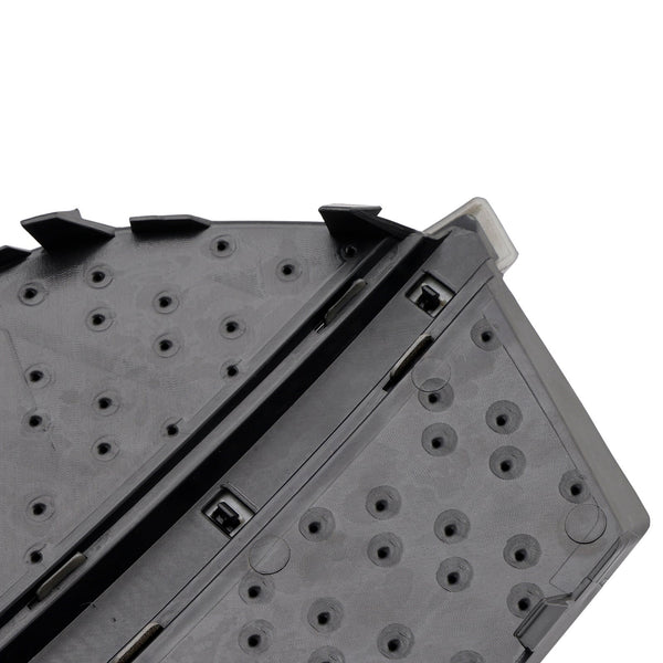 2013-2015アウディQ3 RSQ3スタイルハニカムフロントフォグライトカバーグロスブラックジェネリック