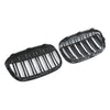 2016-2018 BMW X1 F48 F49 2PCS Gloss Black Front Kidney Grill Grille Genérico