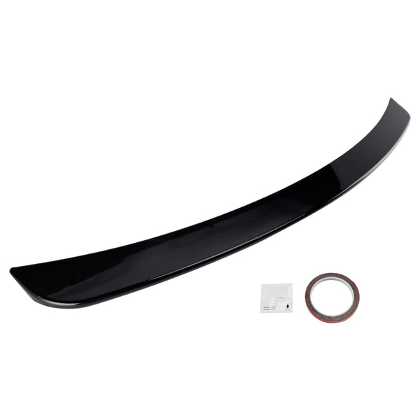Glanset svart bakspoiler til Mercedes-Benz C-klasse W203 01-07 Sedan