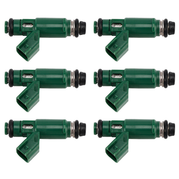 6PCS Fuel Injector 1X43-AB Fit Jaguar X-Type 3.0L 2002-2008 V6 2.5L 1955004011