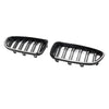 01.2009-10.2016 BMW 5-serie F10 Nyrestøtfangergrill Grill glans sort 51137203649 51137203650 Generisk