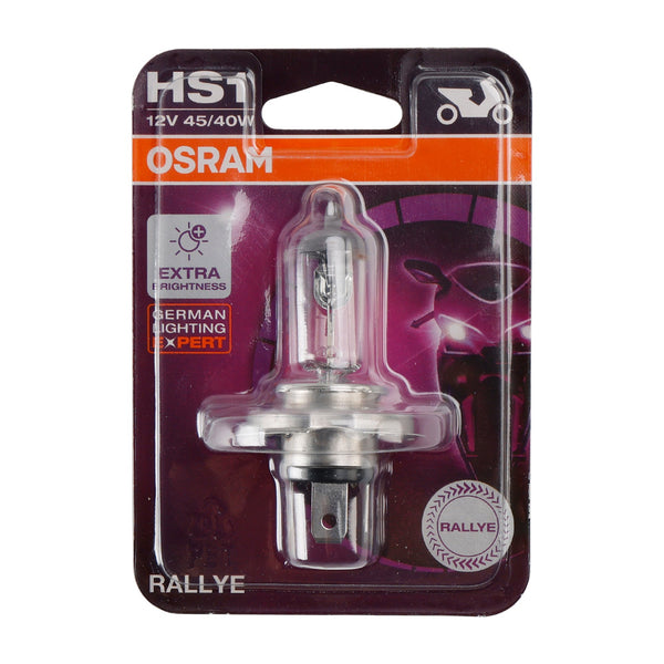 OSRAM Motorcycle Lamp Rallye HS1PX43T 12V 45/40W 62185RL Generic