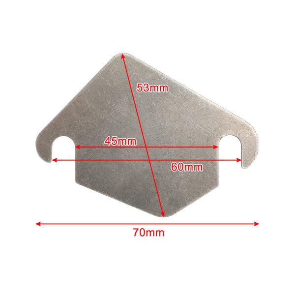 Citroën C2, C3, C4, C5 1.4 et 1.6 HDI EGR Supprimer Bloc Off Plaque Générique