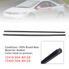 2PCS L&R Side Door Window Belt Trim Molding For Honda Civic Coupe (2Dr) 06-11