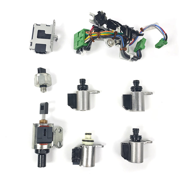 2010-2015 Nissan Lancer L4 2.0L 2.4L FWD F1C1A CVT Transmission Solenoid Valve Kit One Senor JF011 2800A109 Generisk