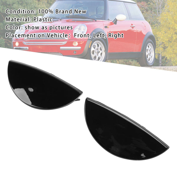 2001-2006 Mini Cooper R50 R52 R53 2Pcs L+R Headlight Washer Cover 63126922155 63126922156