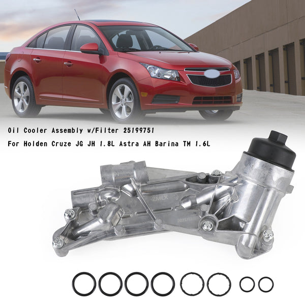 2007-2010 Astra AH Z18XER 1.8L Conjunto de enfriador de aceite de gasolina con filtro 25199751 genérico