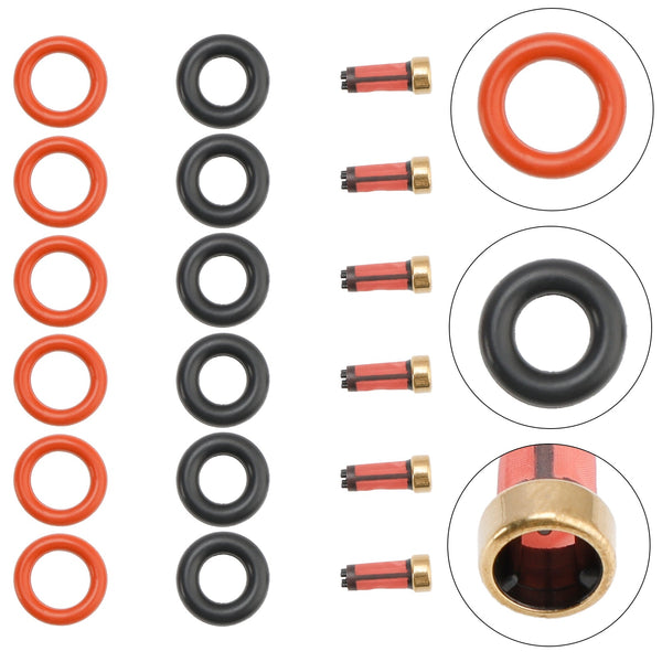 BMW E46 320i 323i 325i 330i drivstoffinjektor reparasjonssett 13537546244 13641437486