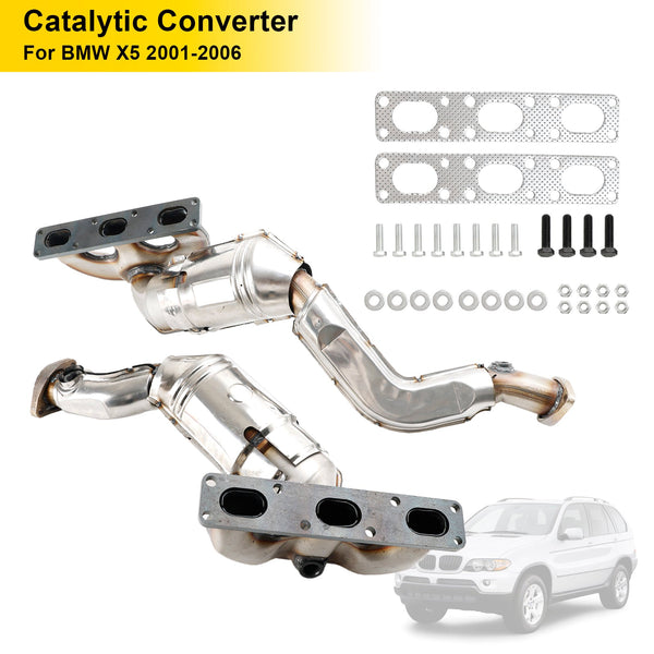 2001-2003 BMW 525i 2.5L Base Sedan Katalysator Direct Fit Generiek