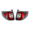 2013-2016 GMC Acadia (submodel: Denali, SLE, SLT) Left+Right Tail Light Brakelight Lamp 84051375 84051376