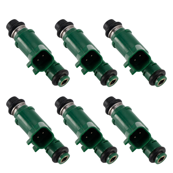 6PCS Fuel Injector 1X43-AB Fit Jaguar X-Type 3.0L 2002-2008 V6 2.5L 1955004011