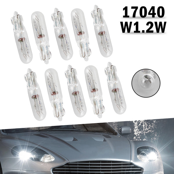 10x For NARVA 17040 Car Auxiliary Bulbs W1.2W 24V 1.2W W2x4.6d Generic