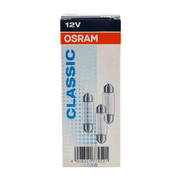 OSRAM 10PCS LETIBULNÍ ŽÁVA LAMPU C5W SV8.5 36 mm 12V 5W 6418 Generic