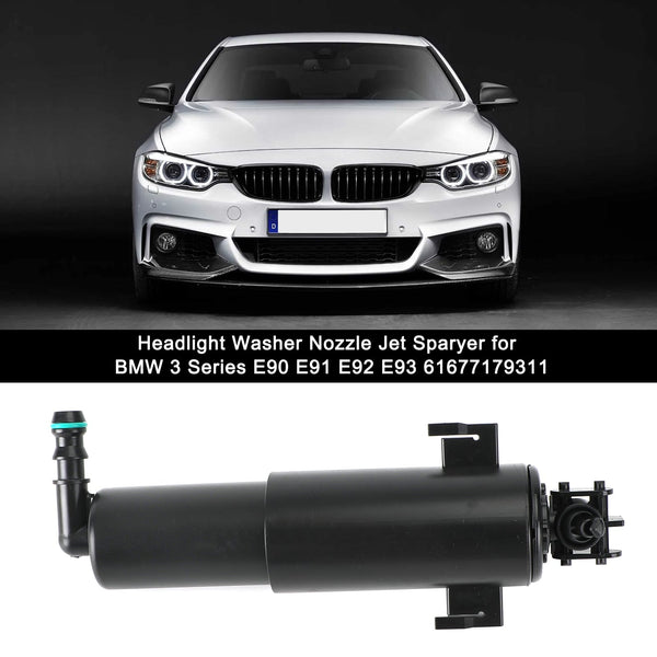 2004-2012 BMW E90 330xi ヘッドライト ウォッシャー ノズル ジェット スピアイヤー 61677179311 ジェネリック