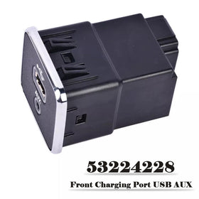 2017-2021 Jeep Compass Cherokee Front nabíjecí port USB AUX ACC 53224228 5xg28DX9AC Generic