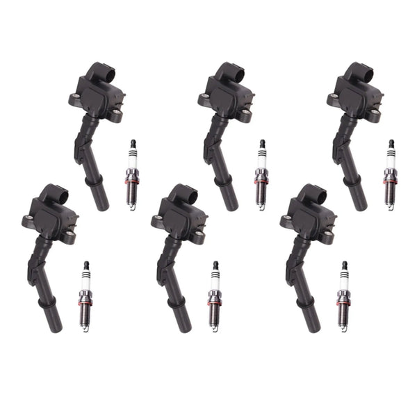 2012-2014 Mercedes-Benz CLS63 AMG V8 5.5L 6x Ignition Coil +Spark Plug UF741 A2769063700