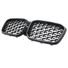 2022-2025 BMW X3 G01 X4 G02 Diamond Burumper Grille renale CHORME GENERIC