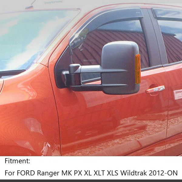 2012+ Ford Ranger MK PX XL XLT XLS Wildtrak ausziehbare Abschleppspiegel Generic
