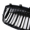 2022-2024 BMW IX3 G08 LCI DOBBEL LAVER GLOSS SVART FRONT NYRET GRILL GRILLER Generisk